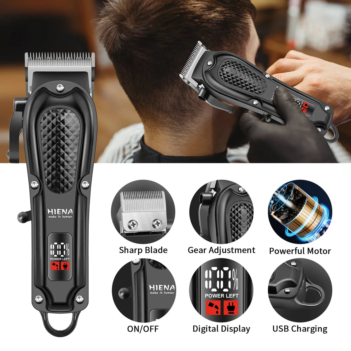 Cordless Multi-Piece Men's Grooming Kit